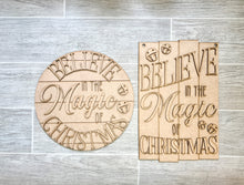 Load image into Gallery viewer, Believe in the MAGIC - Door Hanger - DIY Kit
