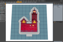 Load image into Gallery viewer, Big Red - Lighthouse Cutter STL File
