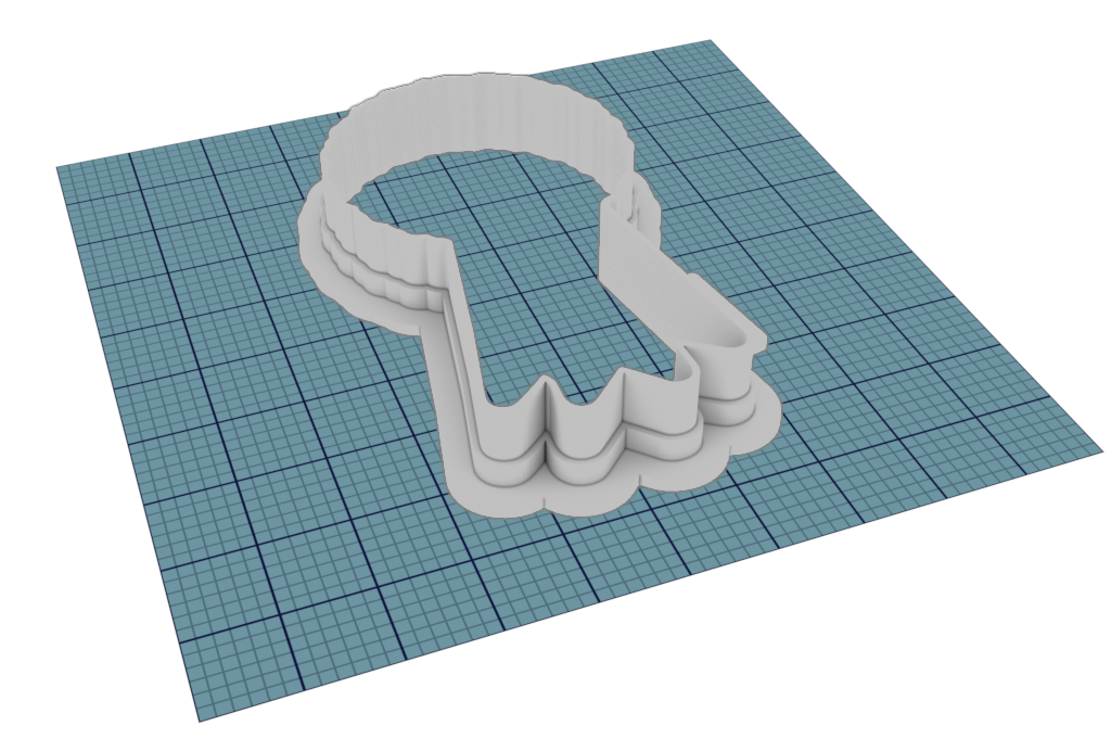 Blue Ribbon Cutter STL File