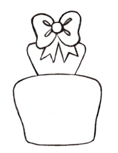 Load image into Gallery viewer, Bow Cake Cutter STL File
