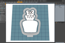 Load image into Gallery viewer, Bow Cake Cutter STL File
