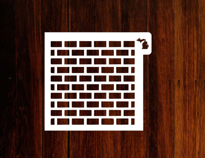 Brick Pattern Stencil