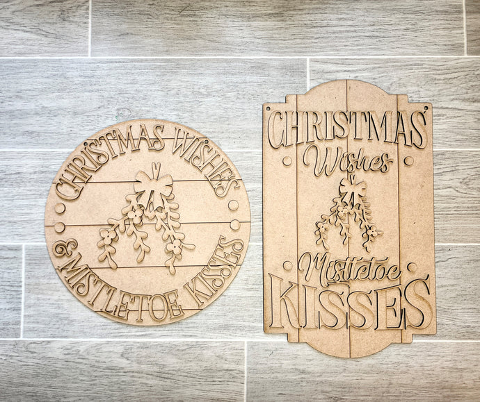 Christmas Wishes - Door Hanger - DIY Kit