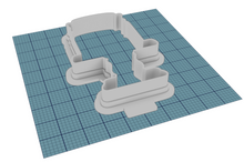 Load image into Gallery viewer, Cake with Topper Cutter STL File
