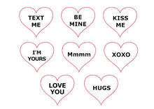 Load image into Gallery viewer, Candy Heart - Acrylic Stamp
