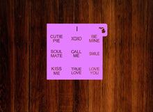 Load image into Gallery viewer, Candy Heart Stencils
