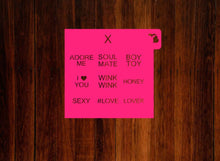 Load image into Gallery viewer, Candy Heart Stencils
