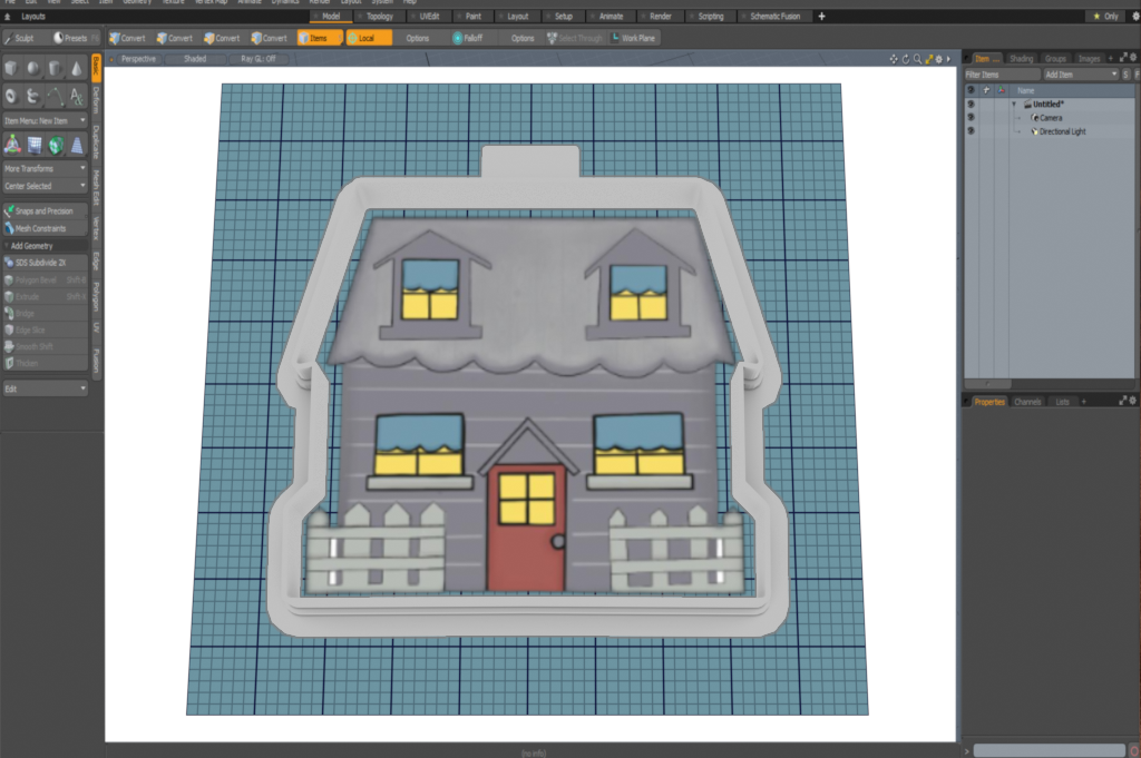 Cape Cod House Cutter STL File