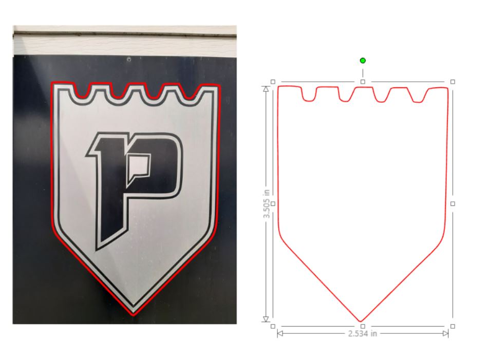Castle Shield Cutter STL File