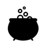 Load image into Gallery viewer, Cauldron - Acrylic Stamp
