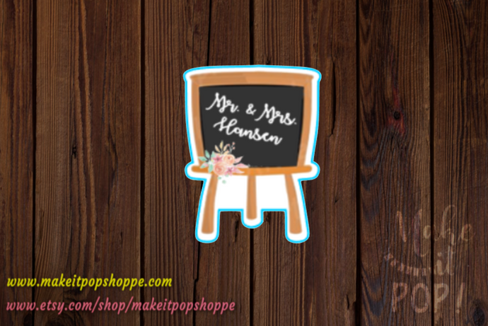 Chalkboard Easel Cutter