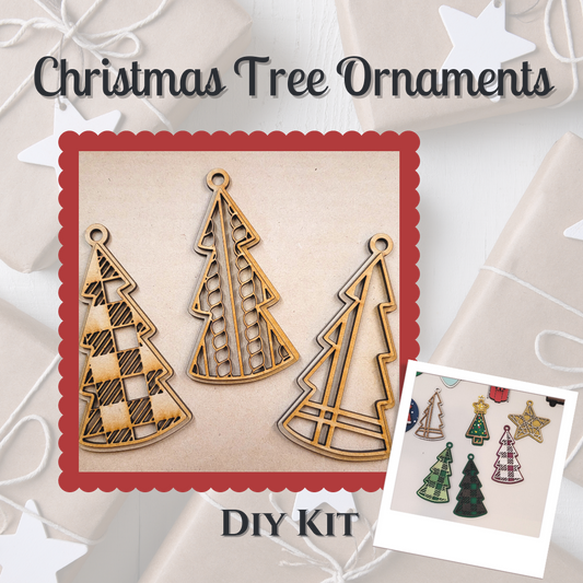 Christmas Tree Ornaments  - DIY Kit