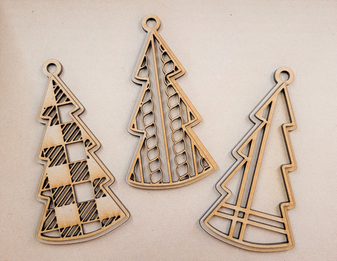 Christmas Tree Ornaments  - DIY Kit
