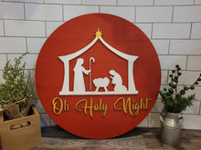 Load image into Gallery viewer, Oh Holy Night- Door Hanger - DIY Kit
