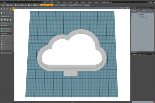 Cloud Cutter STL File