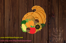 Load image into Gallery viewer, Cornucopia - Cookie Cutter Platter
