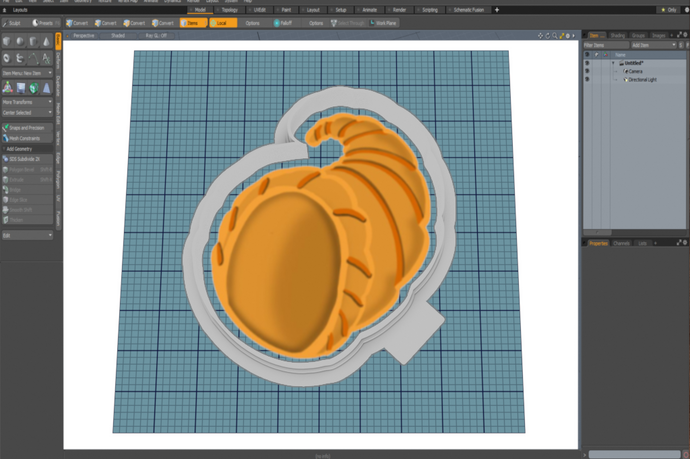 Cornucopia Cutter STL File