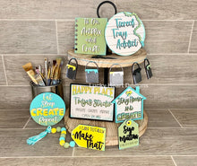 Load image into Gallery viewer, Crafty- Tiered Tray- DIY Kit
