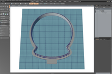 Load image into Gallery viewer, Crystal Ball Cutter STL File

