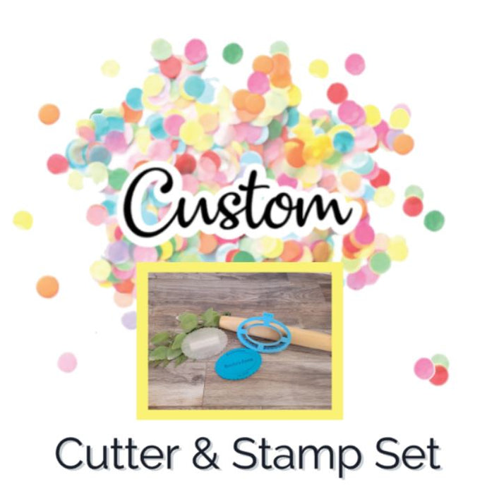 Custom Cutter & Stamp Combo