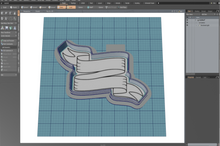 Load image into Gallery viewer, Double Ribbon Plaque Cutter
