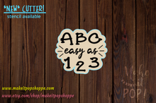 Load image into Gallery viewer, ABC 123 Cutter
