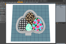 Load image into Gallery viewer, Egg Cluster Cutter STL File
