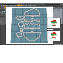 Load image into Gallery viewer, Elf Platter STL
