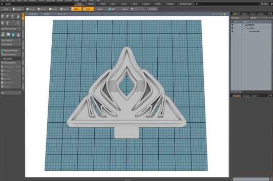 Elsa Crown Cutter STL File