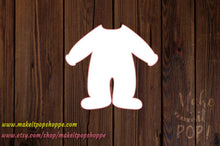 Load image into Gallery viewer, Baby Pajamas (Toddler) Cutter STL File
