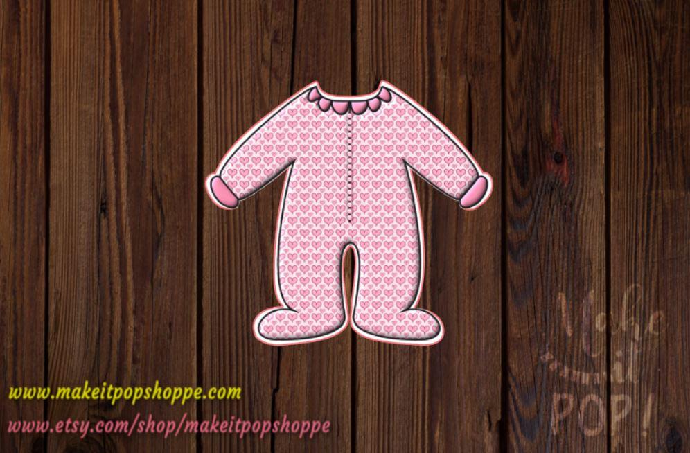 Baby Pajamas (Toddler) Cutter STL File