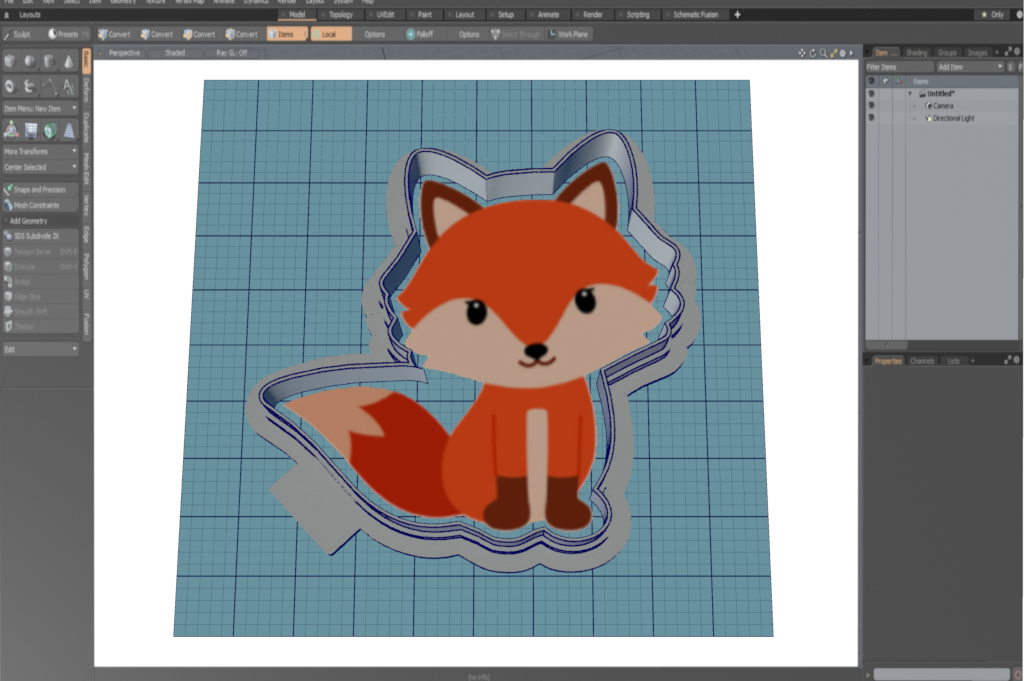 Fox (Woodland) Cutter