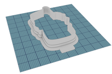 Load image into Gallery viewer, Freedom Flower Jar Cutter STL File
