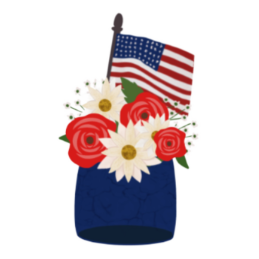Freedom Flower Jar Cutter