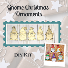 Load image into Gallery viewer, Christmas Gnomes Ornaments  - DIY Kit
