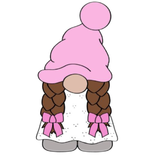 Gnome with Bows Cutter STL File