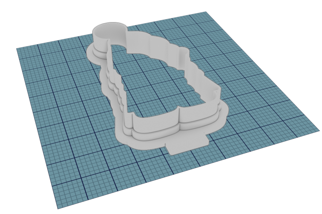 Gnome with Bows Cutter STL File