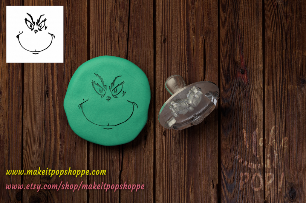 The Grinch - Acrylic Stamp