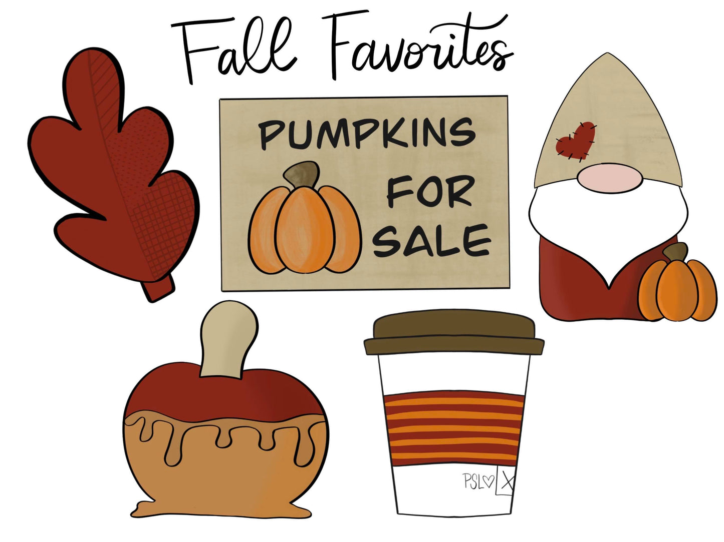 Fall Favorites Set by HJ Cookies