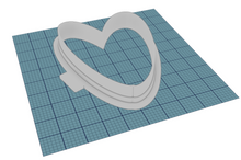 Load image into Gallery viewer, Hand-Drawn Heart Cutter STL File
