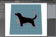 Load image into Gallery viewer, Hunting Dog Fondant Cutter
