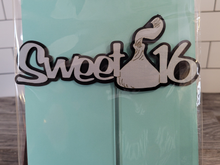Load image into Gallery viewer, Sweet 16 Topper

