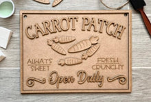Load image into Gallery viewer, Carrot Patch Sign - DIY KIT
