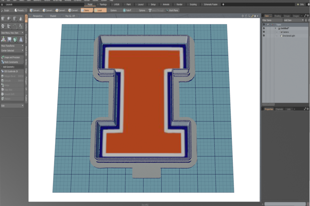 Illinois State Cutter STL File