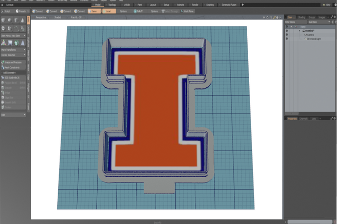 Illinois State Cutter STL File