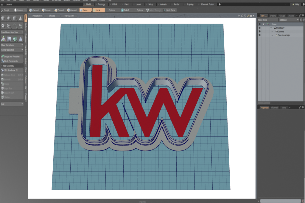 Keller Williams KW Cutter