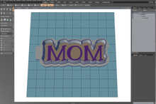 Load image into Gallery viewer, Mom - Lemon Font Cutter STL File
