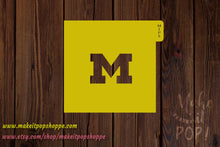 Load image into Gallery viewer, BIG10 - Michigan School Stencils
