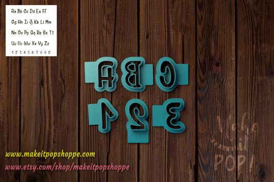 Mr. Sunshine - Alpha and Number Cutter Set
