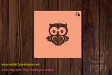 Load image into Gallery viewer, Owl - PYO Stencil
